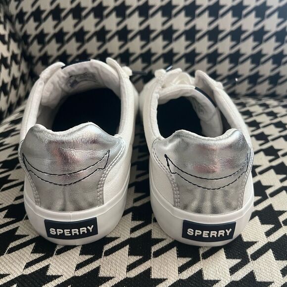 Sperry Seabed Canvas Sneakers-Women's Size 9 - Picture 3 of 6